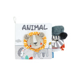 Plush sensory activity book for children