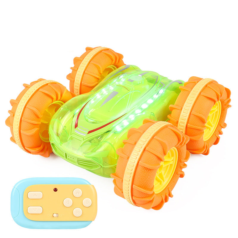 Waterproof and robust amphibious remote-controlled vehicle