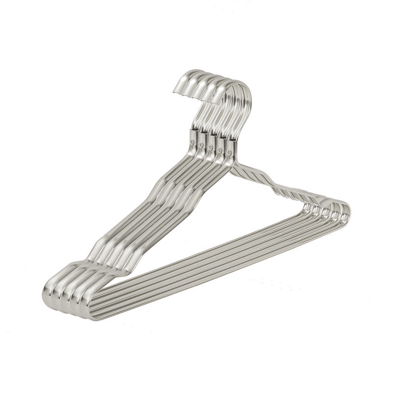 Stilvolle Kleiderbügel aus Metall für eine elegante Garderobe (5 Stück)