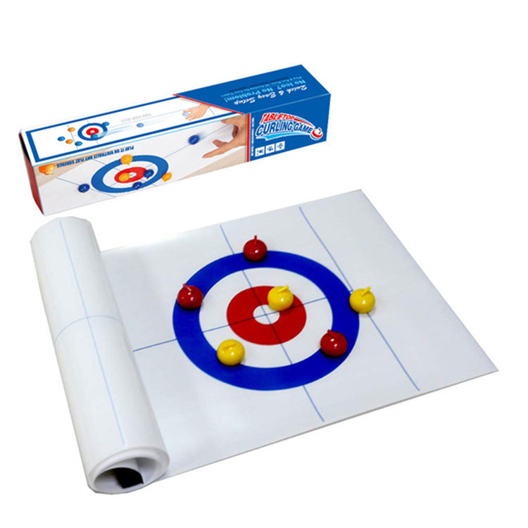 Small curling game for home use
