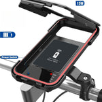 Wasserdichte Halterung mit 15W USB-Ladefunktion für Fahrräder