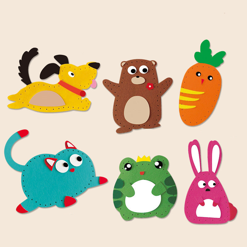 DIY Sewing Kit for Safe Felt Animals