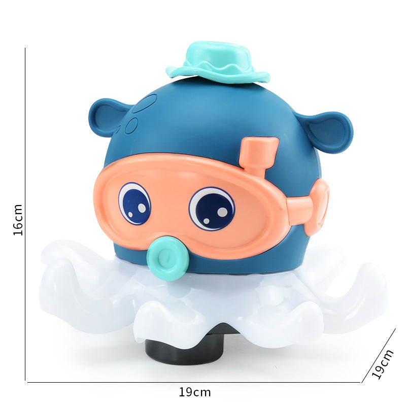 Octopus-design toy balloon