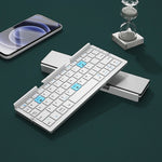 Kompakte faltbare Bluetooth-Tastatur – Ideal für unterwegs
