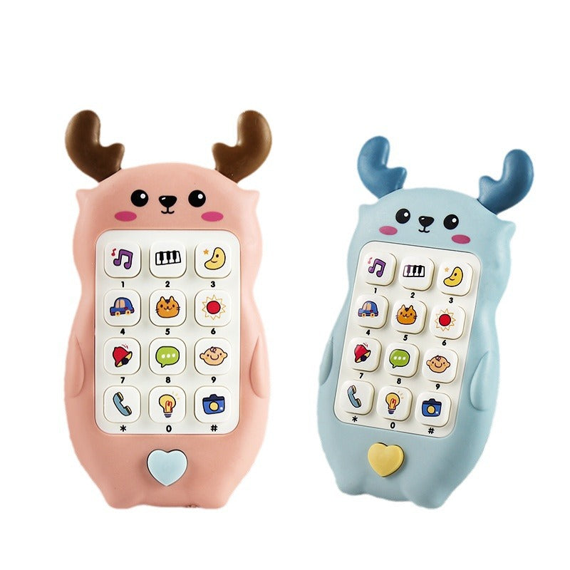 Children's Toy Phone with Sensory Sound in a Playful Design