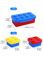 Child-friendly Snack Box Made of Building Blocks – Fun Design