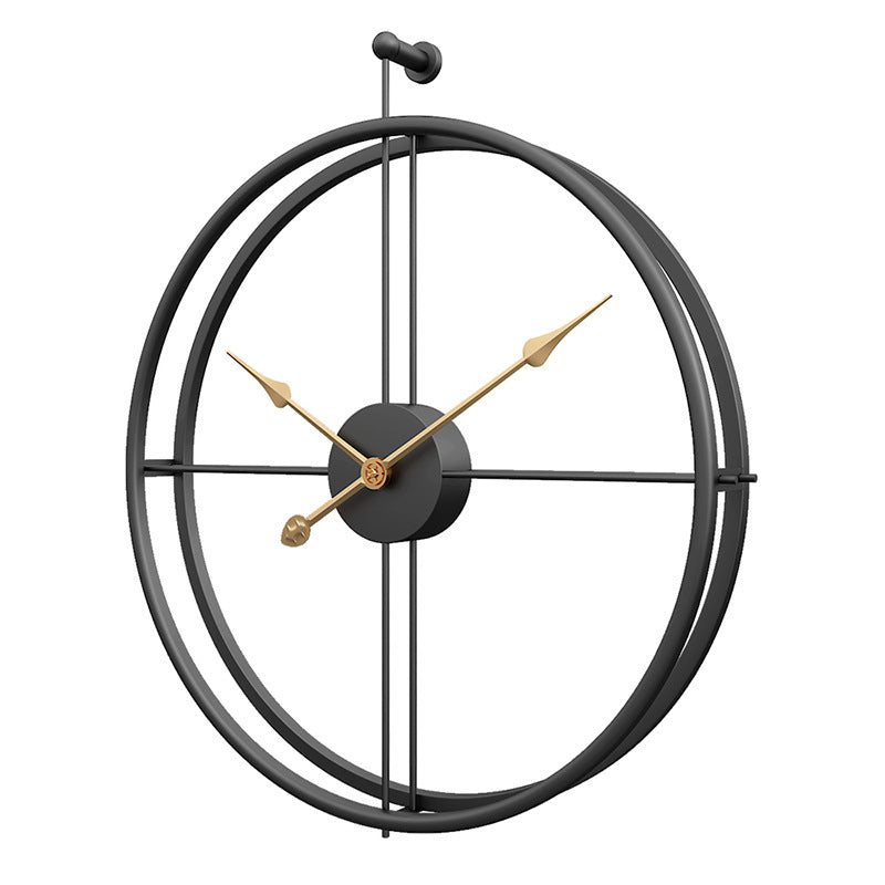 Schlichte Wanduhr mit geräuschlosem Mechanismus