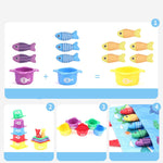 Montessori-Style Plush Fish Pond Children's Toy