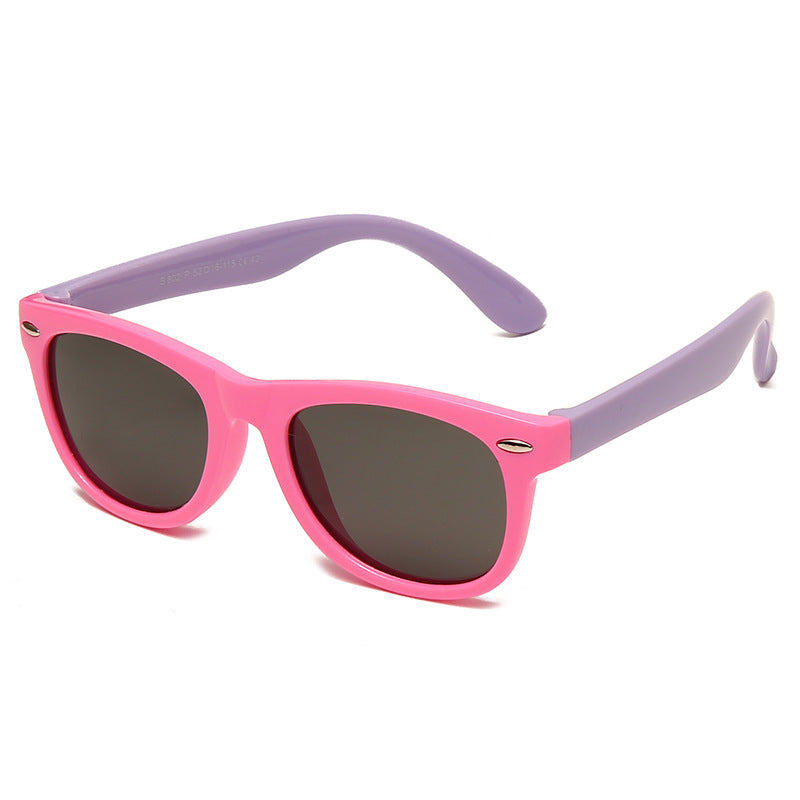 Flexible and sturdy frame for kids' sunglasses
