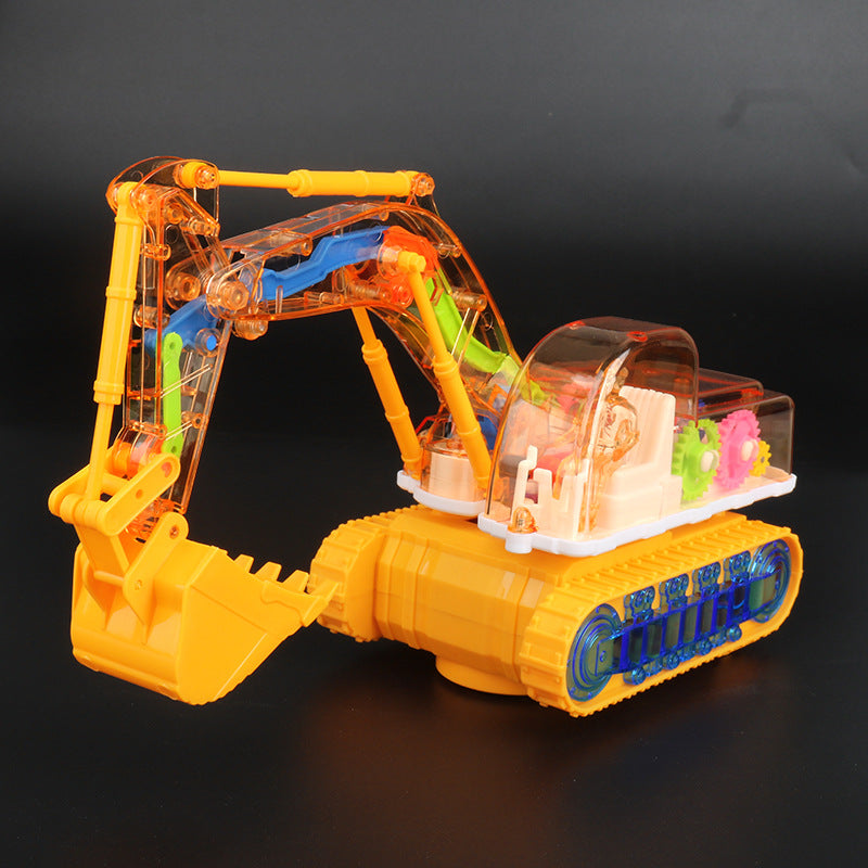 Disco Toy Excavator for Music Lovers