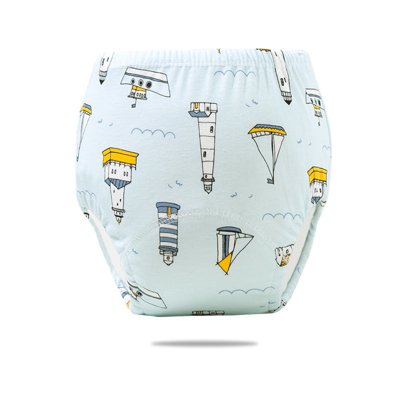 Reusable diapers for easy potty training