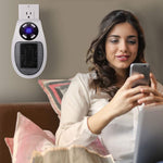 Compact fan heater with digital temperature control and timer