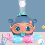 Octopus-design toy balloon
