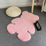 Niedlicher Bären-Teppich – Weicher Dekoteppich für Kinderzimmer und Wohnzimmer