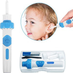 Silicone ear care device with suction and vibration function