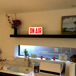Retro Lightbox Table Lamp with On Air Sign