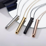 Smoking cessation necklace - Nicotine-free breathing aid