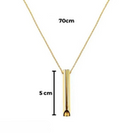 Smoking cessation necklace - Nicotine-free breathing aid