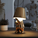 Kreative Tischlampe – Drahtloses Skulpturlicht mit Dimmer