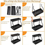 Praktischer 2-stufiger Organizer mit Schublade für jeden Raum