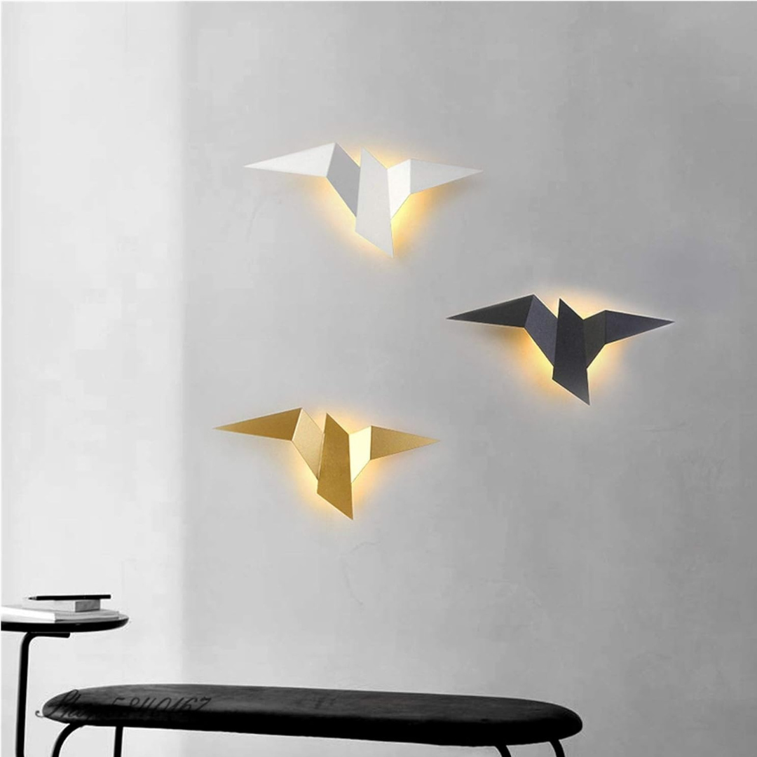 Origami Wall Lamp – Unique Japanese-Style Lighting for Living Rooms and Bedrooms