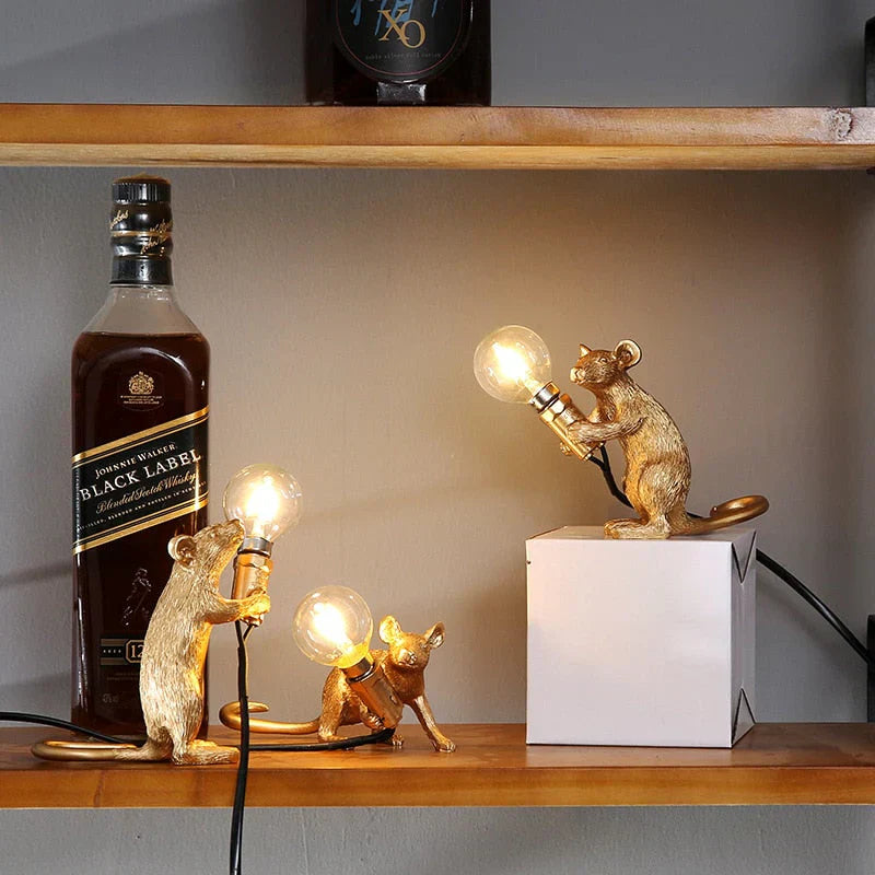 Playful Mouse Lamp - SqueakLight