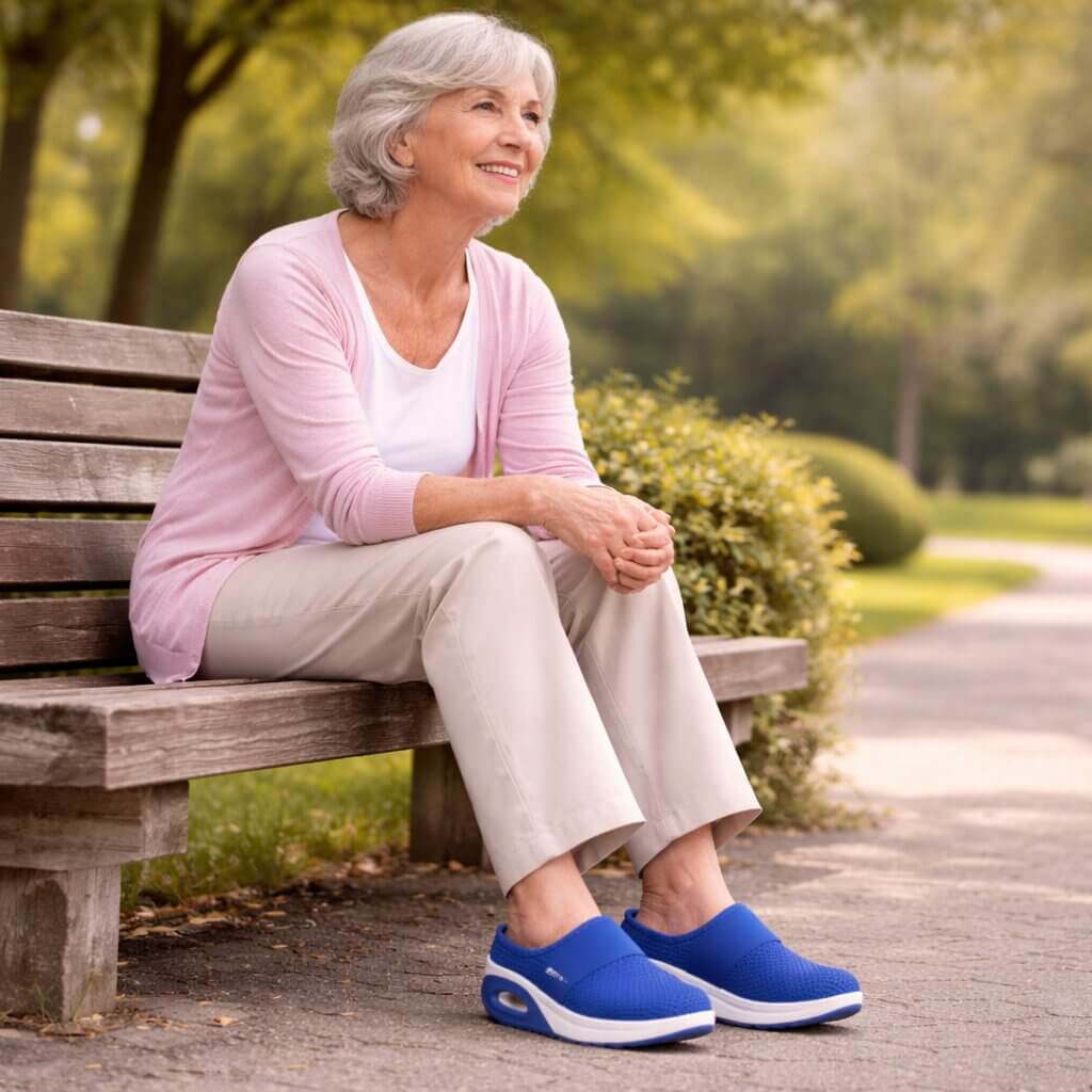 Comfortable slippers with orthopedic support