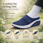 Comfortable slippers with orthopedic support