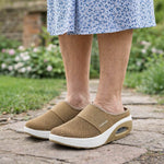 Comfortable slippers with orthopedic support