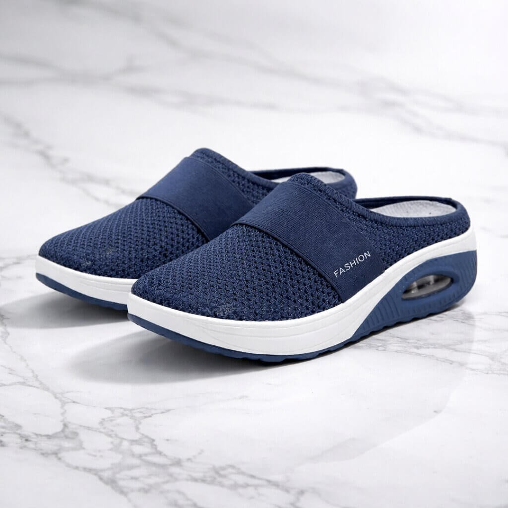 Comfortable slippers with orthopedic support