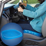 Ergonomic Gel Seat Cushion | Breathable Honeycomb Structure | Comfortable Pressure Relief