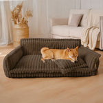 Orthopedic Dog Bed with Neck Support – Removable Cover and Stable Sleeping Area