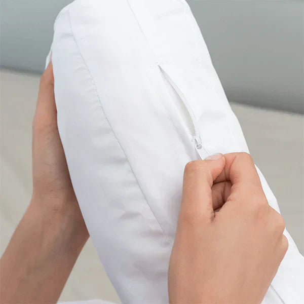 Ergonomisches Seitenschläferkissen aus hypoallergenem Material
