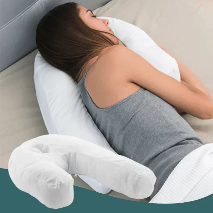 Ergonomisches Seitenschläferkissen aus hypoallergenem Material