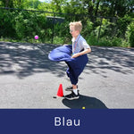 Fun outdoor game set with giant trousers and ball game