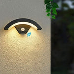 Wetterfeste LED-Bewegungsmelderlampe für Außenbereiche