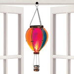 Solarlaterne mit Ballon-Design – Wetterfeste Gartenbeleuchtung