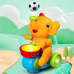 Elephant-shaped balloon toy
