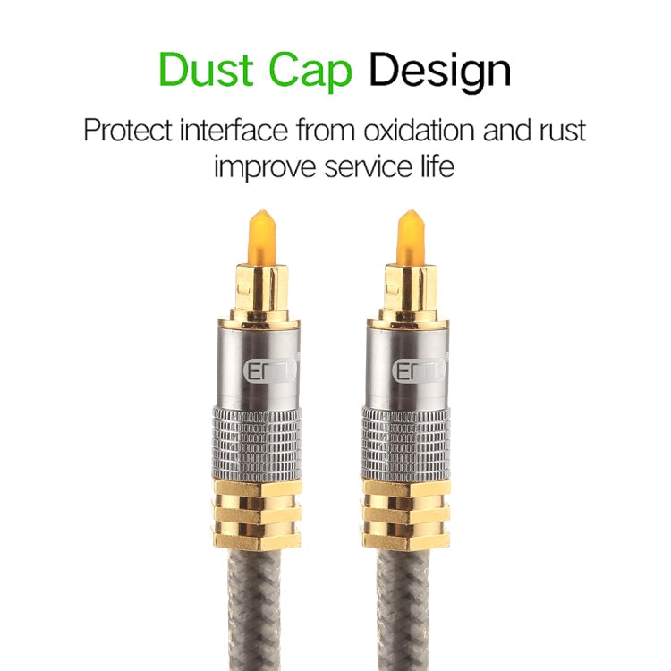 KlarSound | Digital Toslink Audio Cable 5m with Gold-Plated Connectors