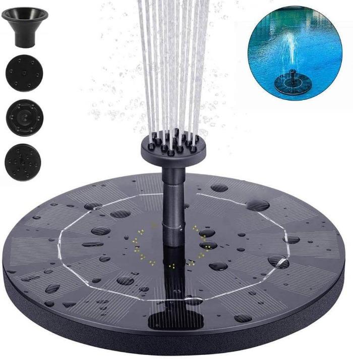 Soothing Solar Water Feature for Your Garden