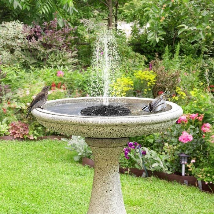 Soothing Solar Water Feature for Your Garden