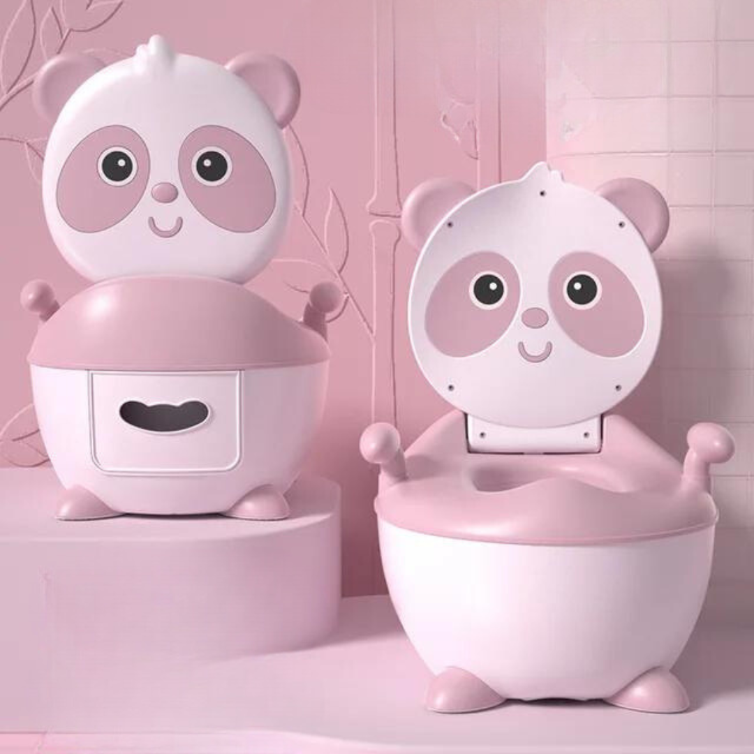 Panda Töpfchen - Ideal für Reisen - Toilette für Kinder