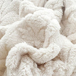 Elegant Microfiber Blanket in French Design