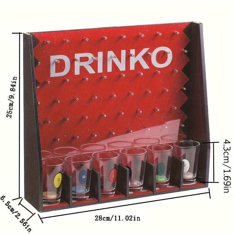 PartyBrew - Trinkspiel mit Drinko Bällen und Shot-Gläsern
