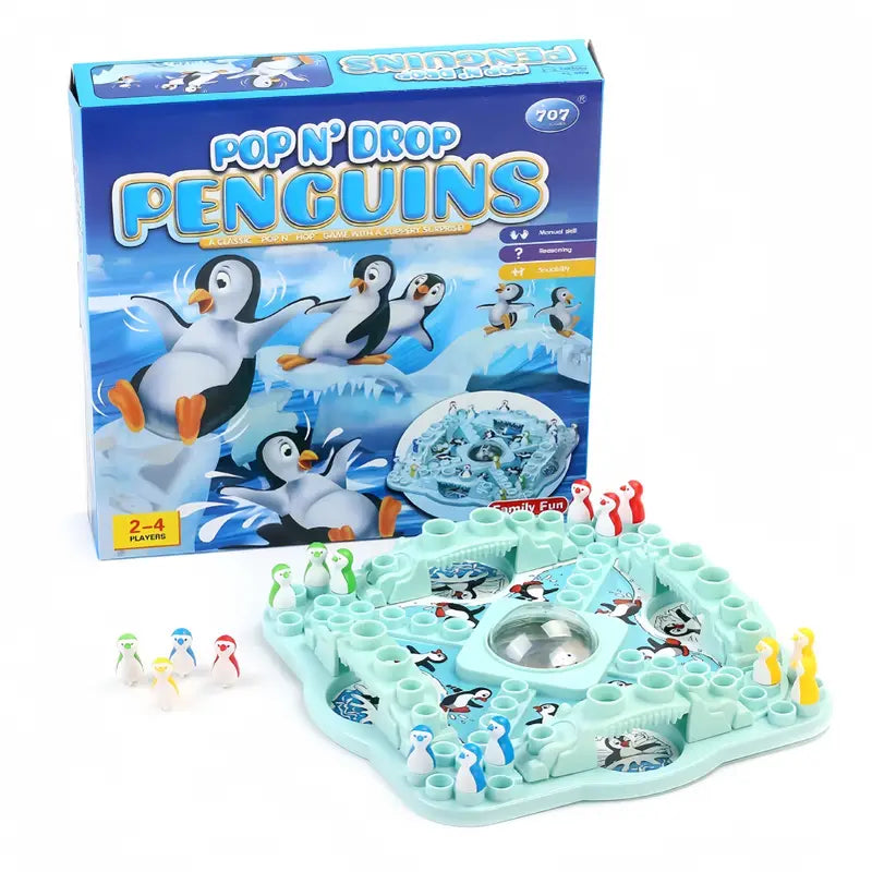 Pinguin Luftfahrt Schachspiel | Fördert Logik & Denkfähigkeiten | Spaß für Groß und Klein