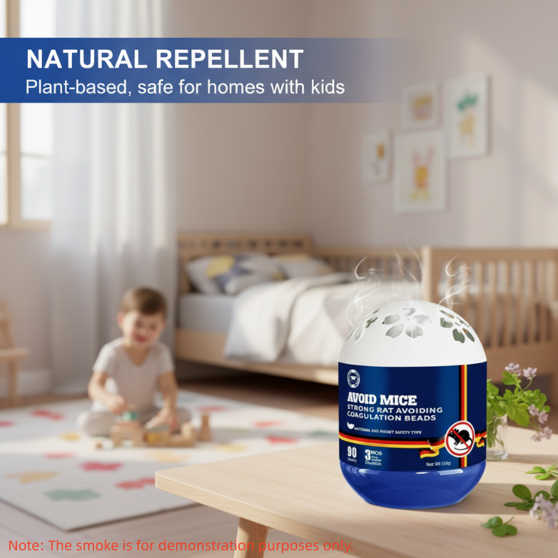 Plant-Based Mouse Repellent Gel | Fresh Peppermint and Chili Scent | Easy to Use | RodentGuard