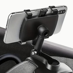 Smartphone car mount for dashboard attachment