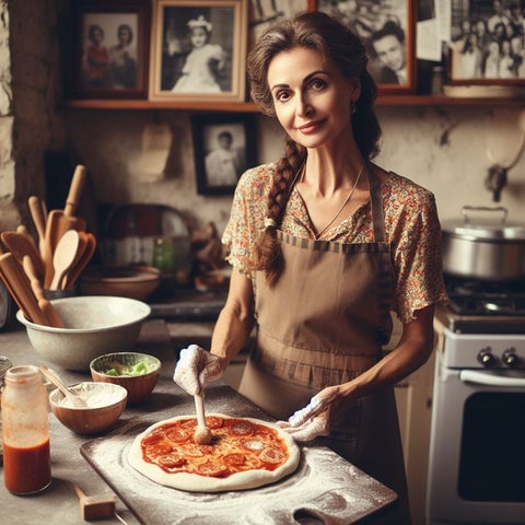 Pizza lifter with sliding mechanism – safe and clean