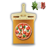 Pizza lifter with sliding mechanism – safe and clean