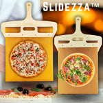 Pizza lifter with sliding mechanism – safe and clean